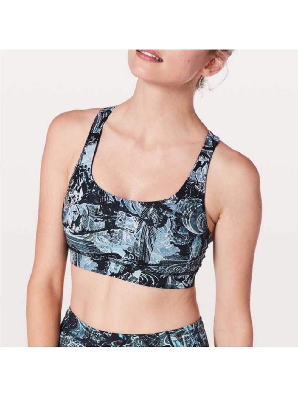 Lululemon Energy Bra- Eternal Wave